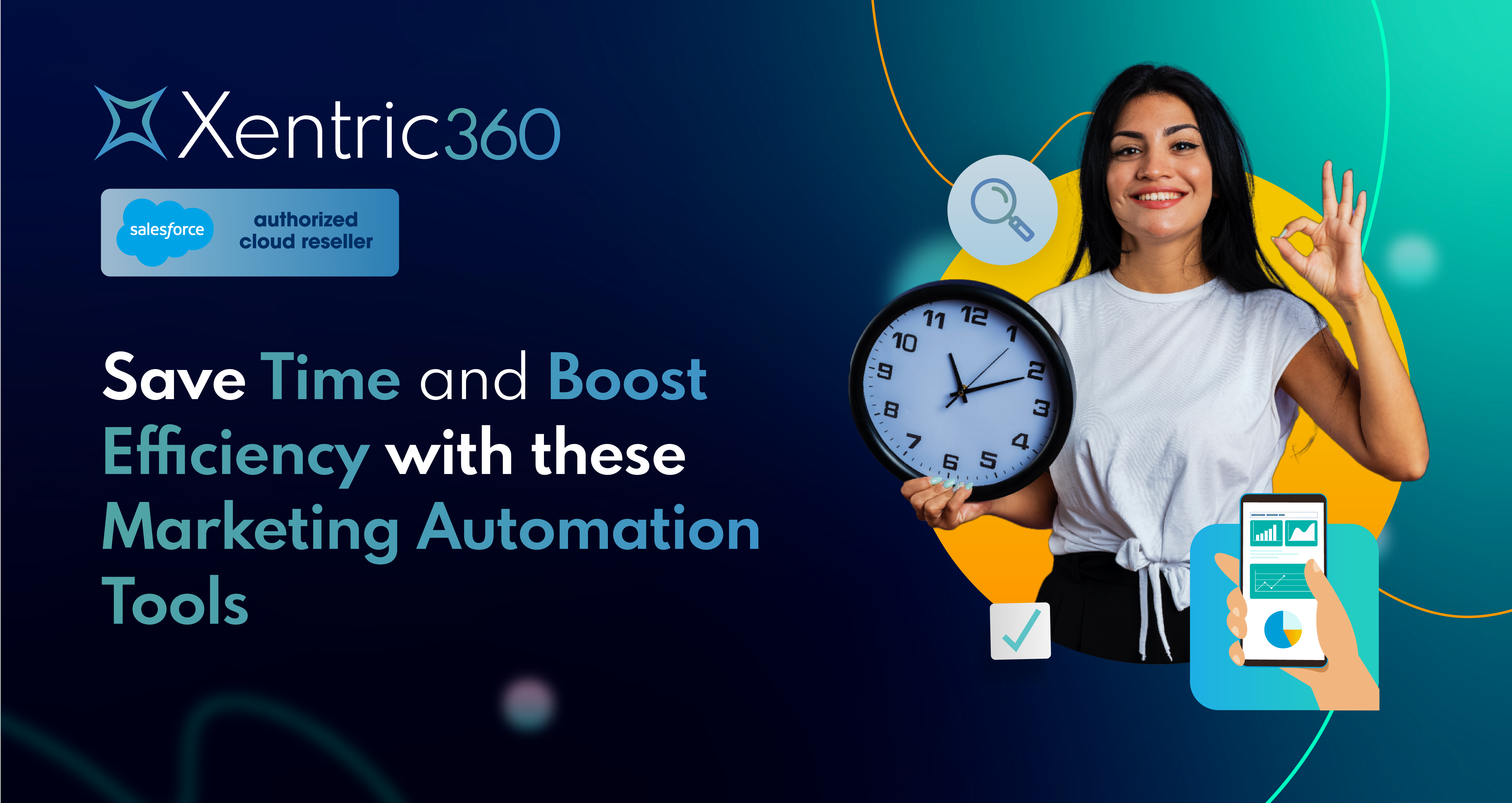 Marketing automation with Xentric 360 and Salesfroce.