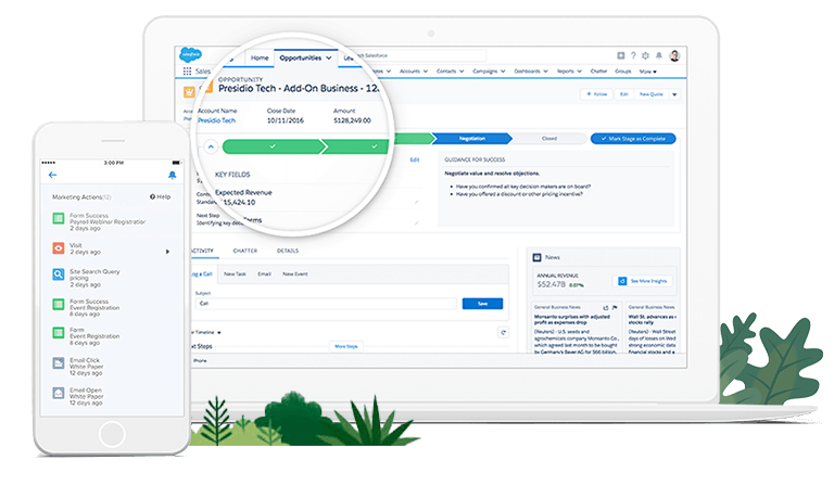 Account and contact management Account and contact management